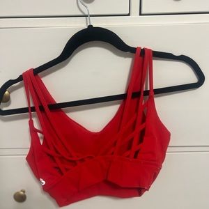 Buff bunny red monarch bra. No pads